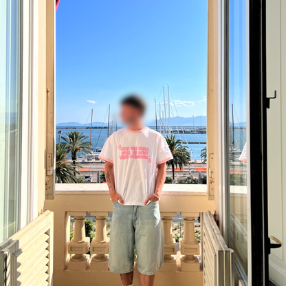 'CAN WE STILL FALL IN LOVE THIS SUMMER' T-SHIRT White